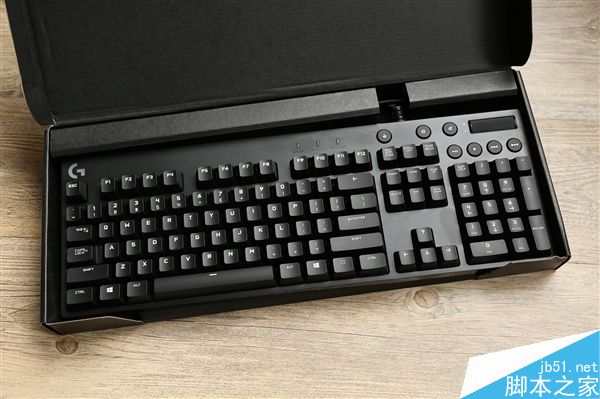 罗技g610机械键盘图赏:青轴、红轴来袭!