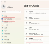 Win11自动操作接入电脑的内存卡怎么开启?