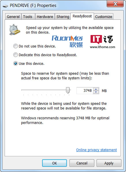 u盘给windows7/windows8系统加速是否真的可行? 代码网