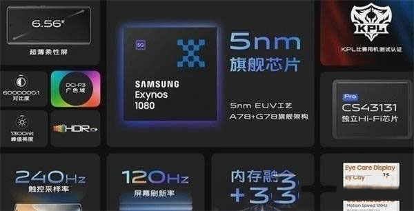 三星exynos1080和麒麟990哪个好-参数对比哪个性能更强