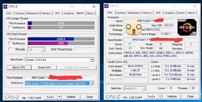 ryzen 7 4700g可超到4.8ghz, 桌面版renoir apu体质向ryzen 3000xt看齐