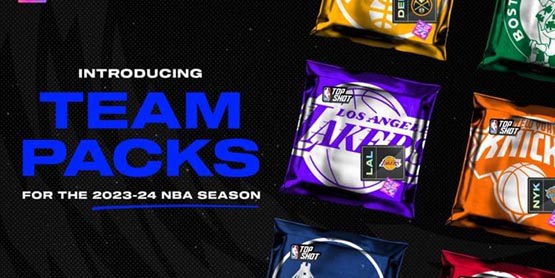 nba top shot首次推出球队包 team packs！能让flow复苏吗？