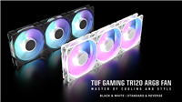 华硕 TUF GAMING TR120 雷光 12028 加厚散热风扇开售,正反叶同价 139 元起