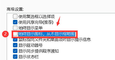 win11如何开启文件夹缩略图?