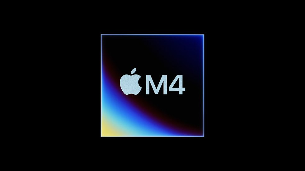古尔曼:苹果不会在 wwdc 2024 中推出任何搭载 m4 芯片的 mac 电脑 全新 m4 芯片的示意图。