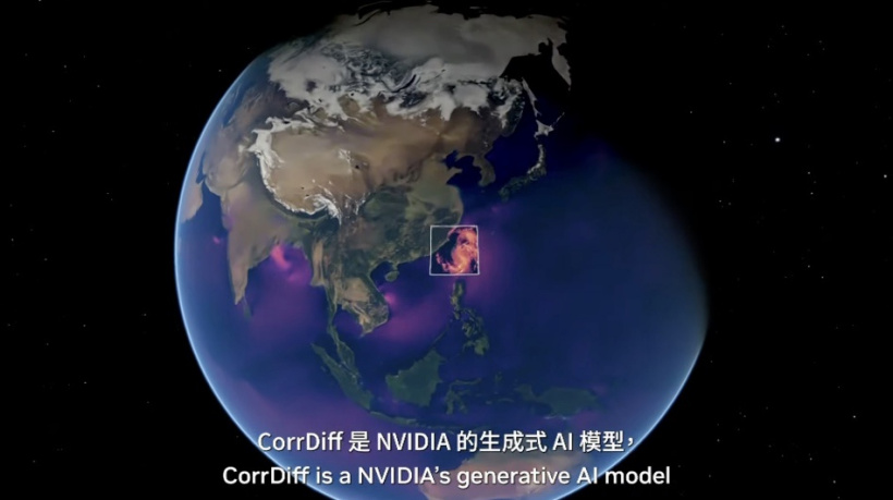 英伟达数字孪生地球“earth-2”亮相 2024 台北电脑展,2 公里精确预测天气信息