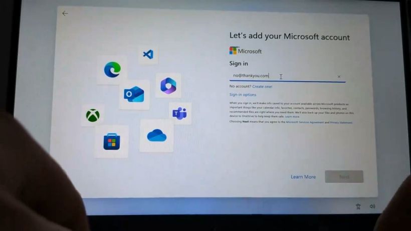 win11 24h2 装机 oobe 要求登录微软账号:邮件绕过方案创建本地账号已失效