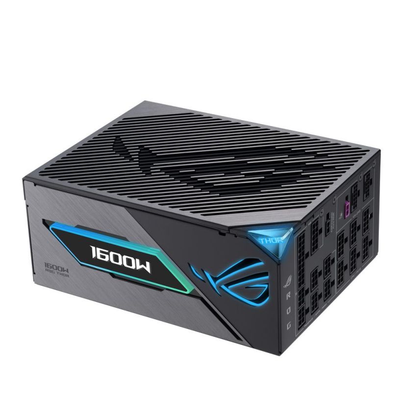 华硕推出第三代 rog 雷神 1600w 钛金牌电源:配 2 个 12v-2×6 接口、磁性 oled 屏幕