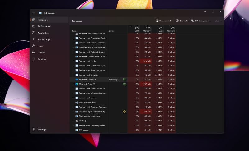 微软win11 22h2新增新的任务管理器等功