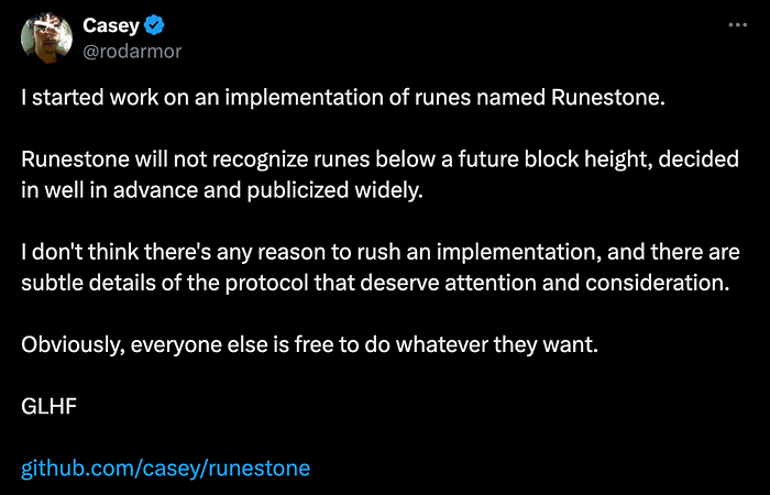 一文读懂爆火runestone及背后的runes协议