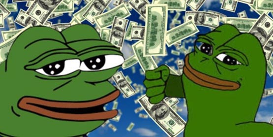 一用户购买pepe暴赚近1400万美元！meme币接替山寨币上涨？