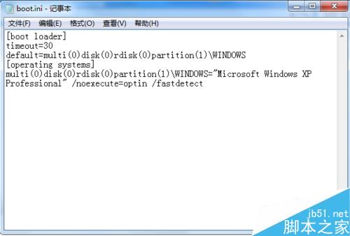 无法打开c:\\boot.ini文件.无法更改操作系统
