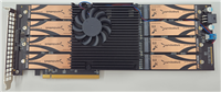 16 个 M.2 插槽、56 GB/s 读取速度,Sabrent 展示 Apex X16 Rocket 5 Destroyer 扩展卡性能