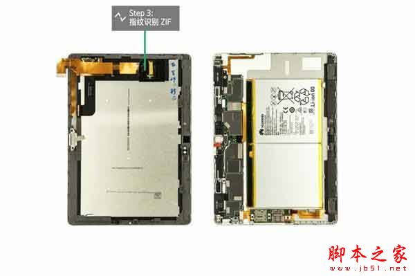 2688元麒麟930 华为10寸10寸指纹平板揽阅m2拆解