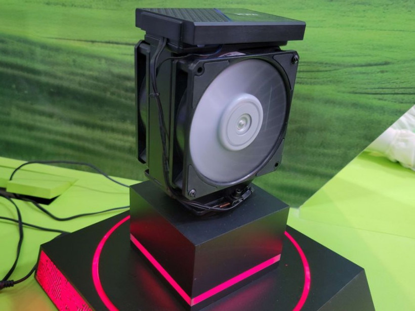 从概念走向现实,威刚 xpg hydro 塔式风水混合 cpu 散热器九月上市 威刚 xpg hydro 散热器