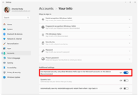 Win10 / Win11 新文档发布，力促用户登录微软账号实现无密码体验
