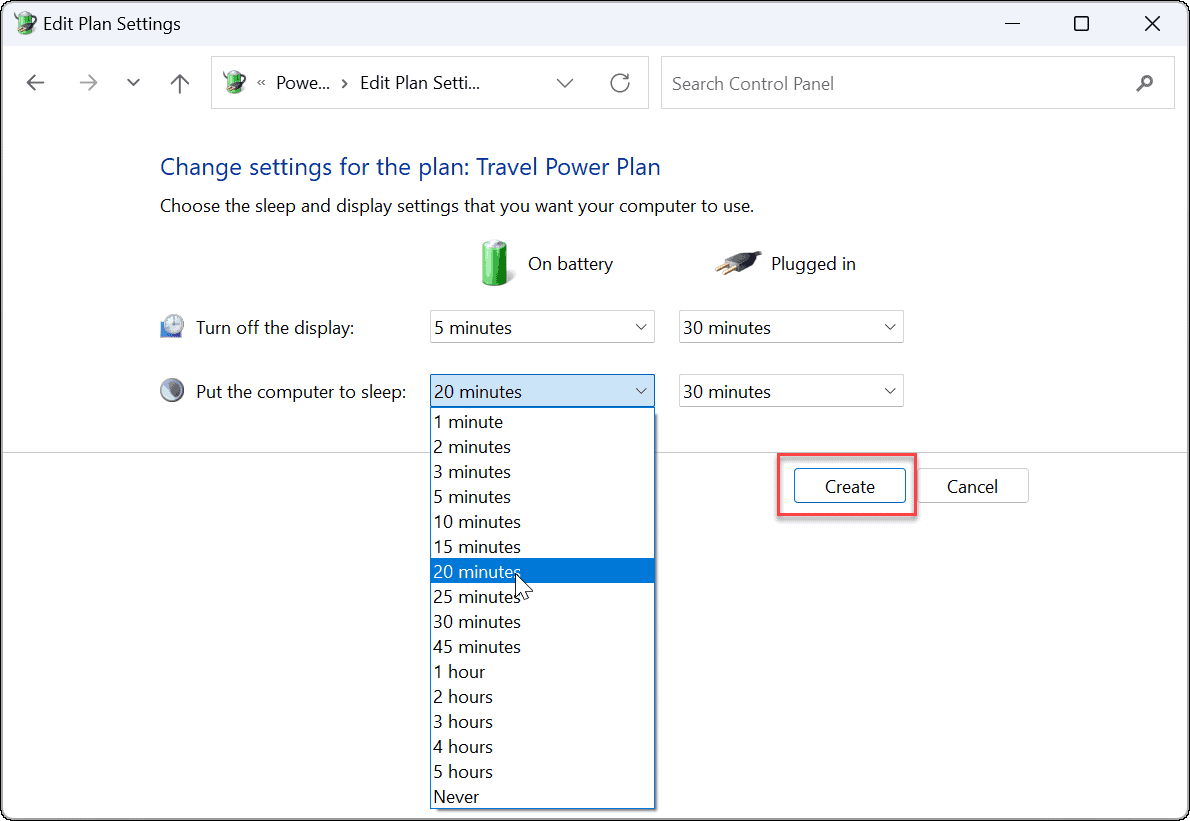 win11如何创建自定义电源计划