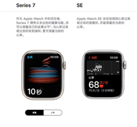 applewatch7和applewatchSE有什么区别?applewatch7和SE对比介绍