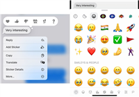 数百种任你用,时隔 8 年苹果 iOS 18 终于扩充 iMessages 反应 Emoji:不再只有 6 种