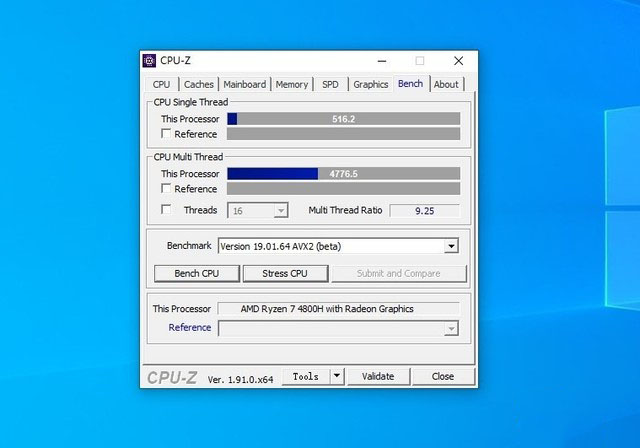 amd ryzen 7 4800h评测  