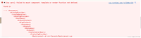 解决Vue控制台报错Failed to mount component: template or render function not defined.