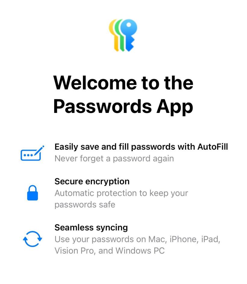 25 年安全保障再出发,苹果推出 passwords 独立密码管理应用:将登陆 win10 / win11 平台