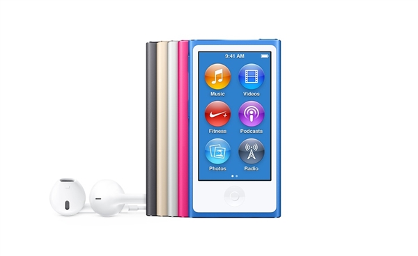 ipod nano、ipod shuffle难得升级:只有新颜色