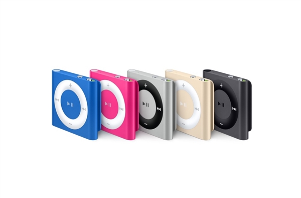ipod nano、ipod shuffle难得升级:只有新颜色