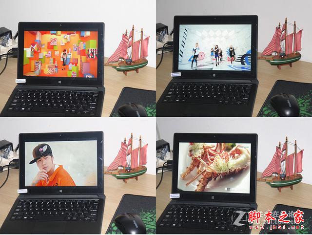 便携高性能英特尔corem芯品铂w8平板屏幕和播放体验