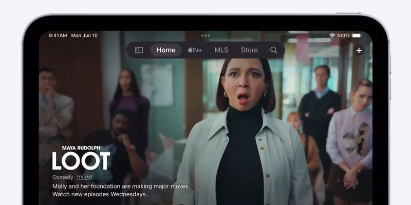 苹果 ipados 18 更新为 app 带来全新可定制标签栏和侧边栏用户界面