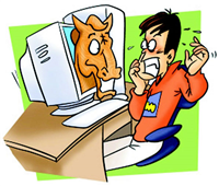 打开网页就中招 木马伪装高考查分系统窃取用户信息