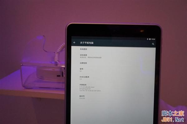 usb正反随便插 1599元诺基亚android 5.0平板图赏