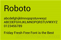 开发者福音：Google将Android默认字体Roboto完全开源了