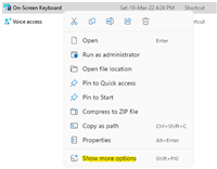 Win11怎么创建屏幕键盘的桌面快捷方式?
