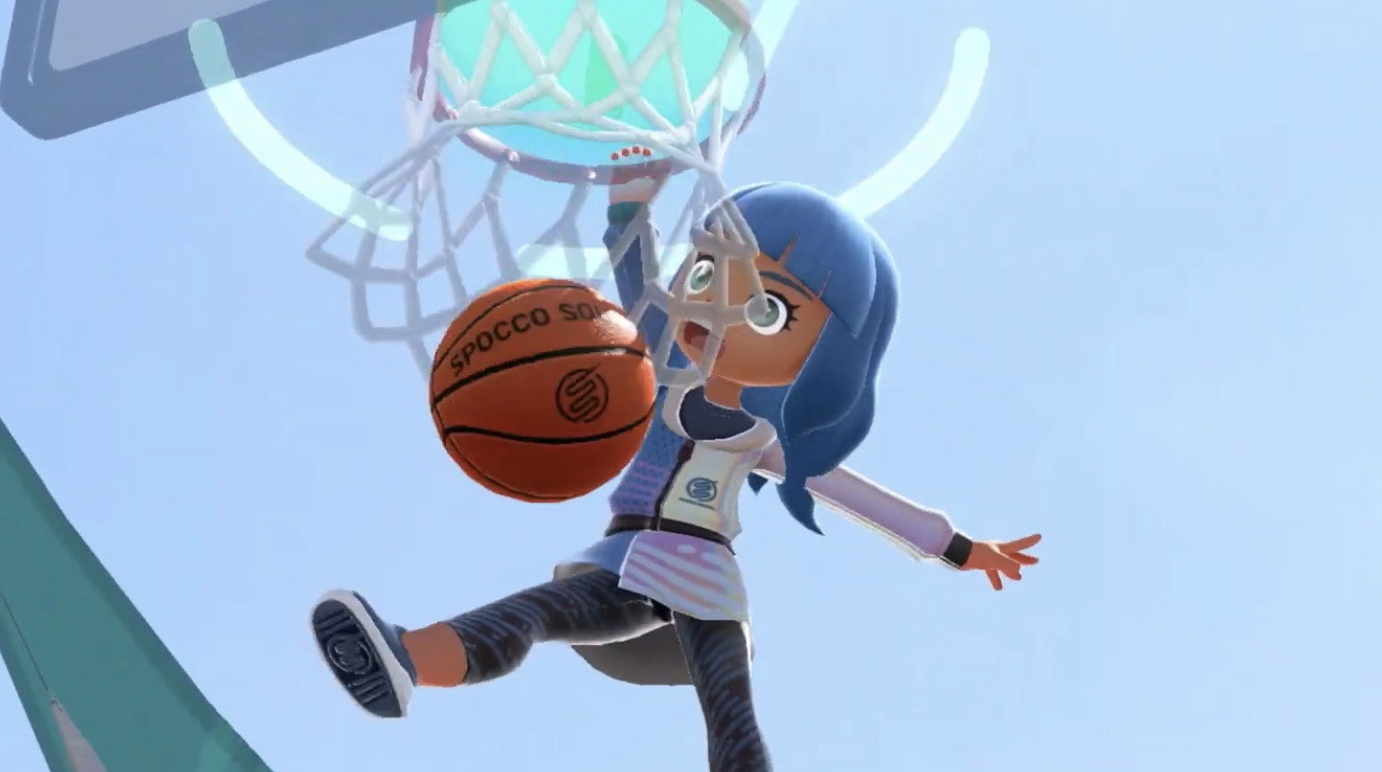 练了两年半:《任天堂 switch 运动》今夏获免费“篮球项目”游戏更新
