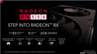 它的性能合格吗?Radeon RX 550显卡性能测试