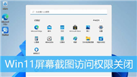 win11捕获屏幕截图怎么关掉? Win11屏幕截图访问权限关闭技巧