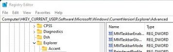 win11任务栏设置为小号的方法