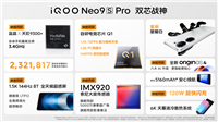 iQOO 骁龙 8 Gen 3 中端新机被曝采用超声波指纹解锁,预计为 Neo9S Pro+