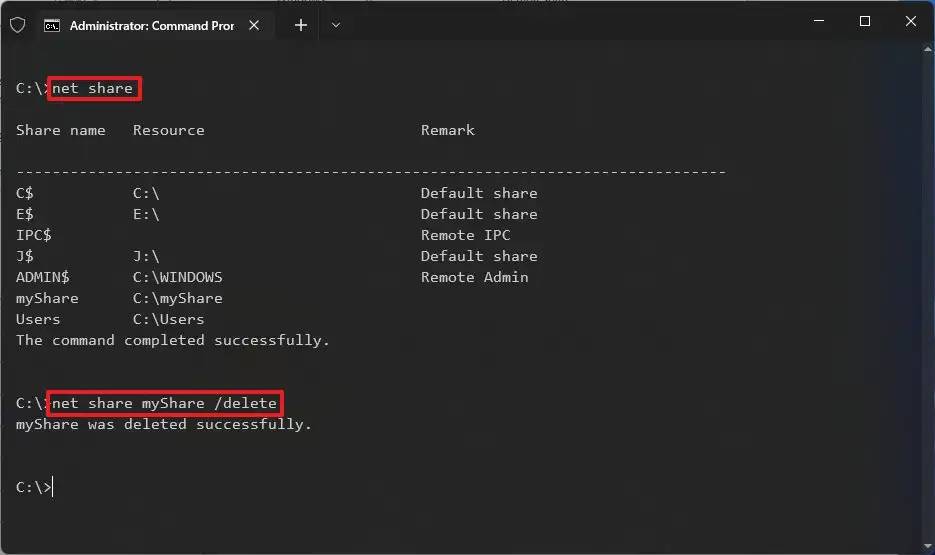 win11如何停止共享文件夹