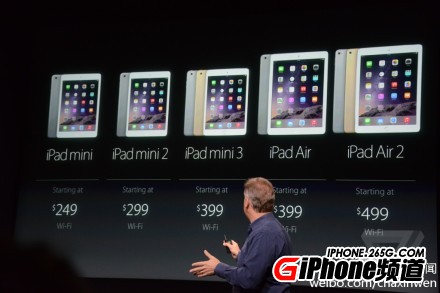 苹果ipad air2发布会图文直播 新ipad air发布会直播