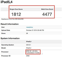 ipad air2跑分多少？苹果ipad air2跑分及配置评测