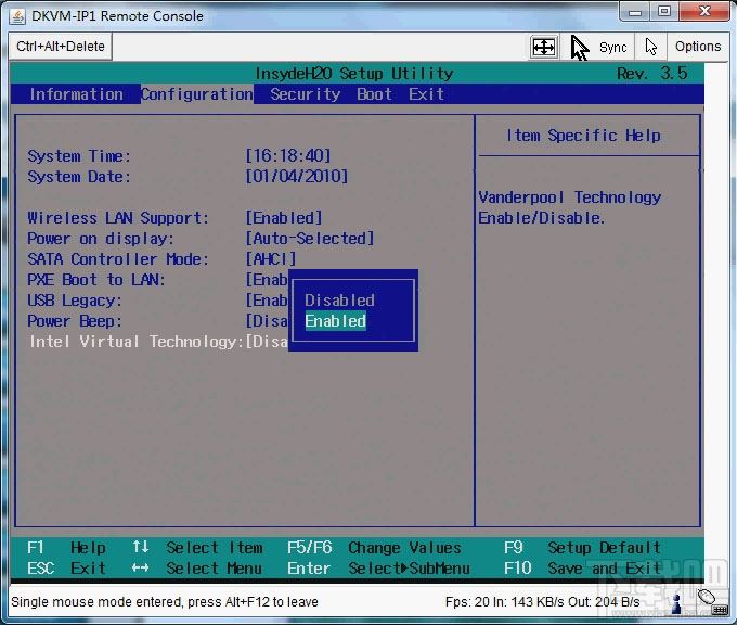 intel virtual technology bios设置
