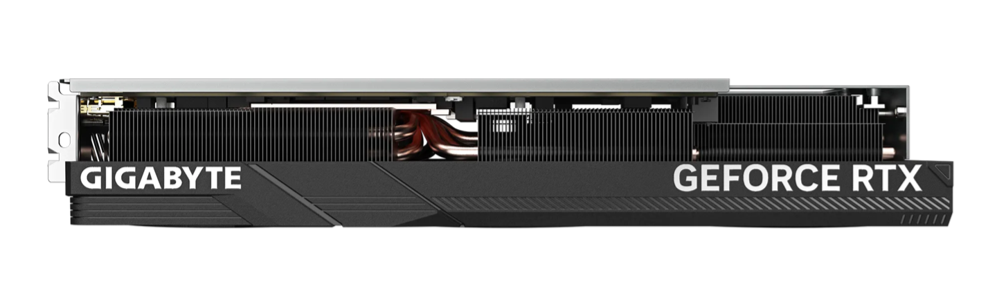 隐藏式侧出供电接口,技嘉推出 rtx 4070 ti super 风魔 windforce max 显卡