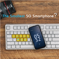“全球最小 5G 智能手机?”Unihertz 预热新款 Jelly Max 小屏手机