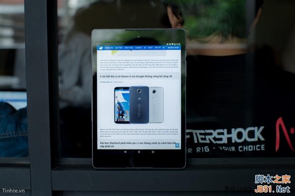 nexus 9平板真机抢鲜看:漂亮