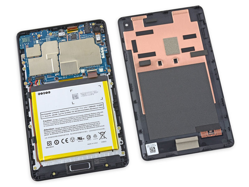 99美元最棒平板！kindle fire hd 6完全拆解