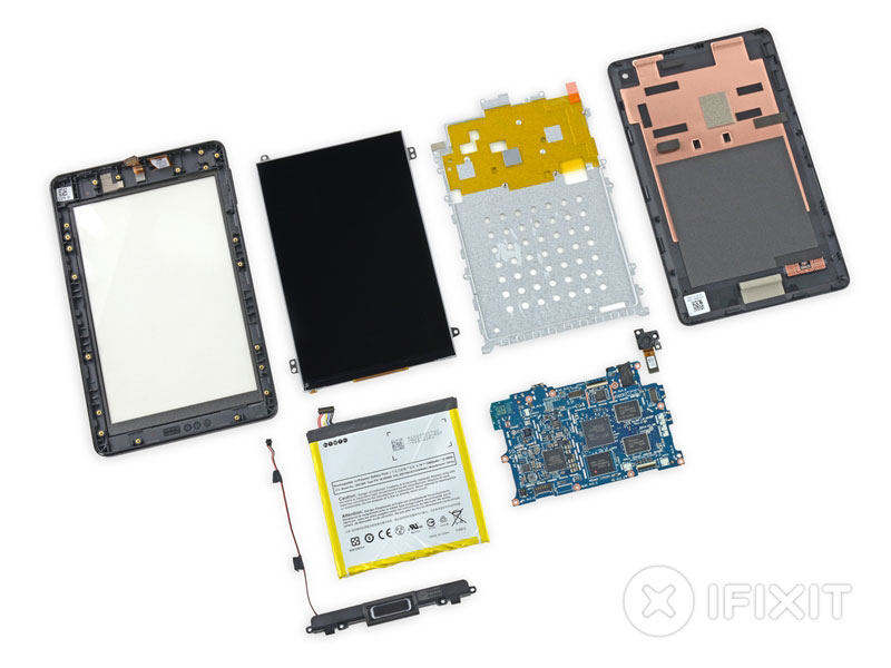 99美元最棒平板！kindle fire hd 6完全拆解