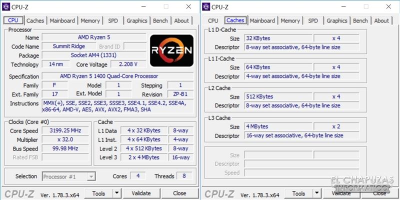 1299元amd四核ryzen 5 1400完全测试：intel i3/i5可休矣