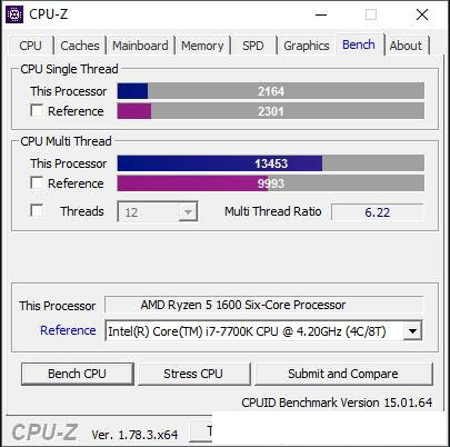 锐龙r5-1600测试成绩爆出 基准测试成绩超过同级i5处理器